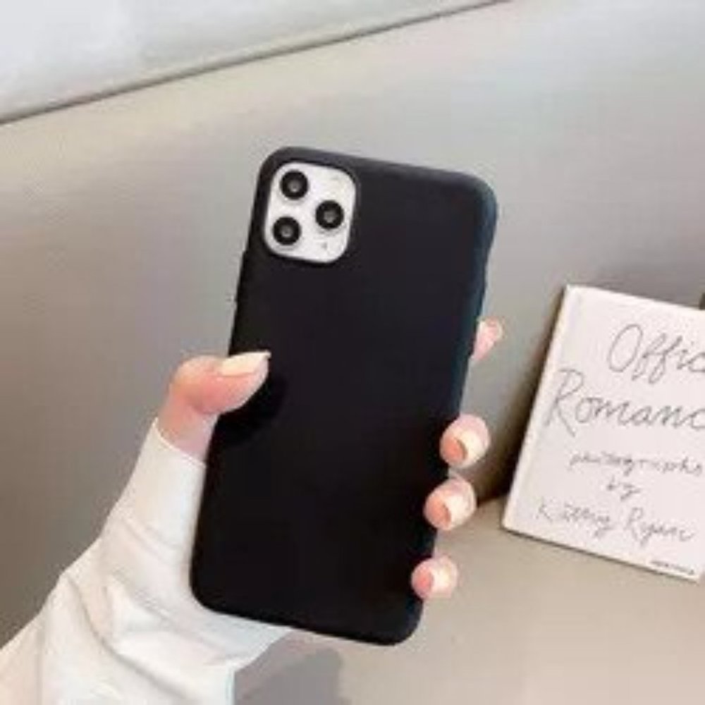 iPhone; 13pro max/13 pro/13 /12pro/12  silicone case - brand new - black color